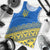 Ukraine Heritage Pride – Vyshyvanka Pattern Men Tank Top with National Symbol in Blue & Yellow