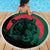 Bangladesh Bengal Tiger Beach Blanket with National Flag and Emblem Design