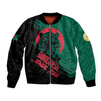 Bangladesh Bengal Tiger Bomber Jacket with National Flag and Emblem Design