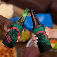 Bangladesh Bengal Tiger 4 in 1 Can Cooler Tumbler with National Flag and Emblem Design