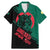 Bangladesh Bengal Tiger Family Matching Mermaid Dress and Hawaiian Shirt with National Flag and Emblem Design
