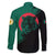 Bangladesh Bengal Tiger Family Matching Short Sleeve Bodycon Dress and Hawaiian Shirt with National Flag and Emblem Design