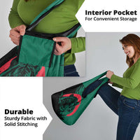 Bangladesh Bengal Tiger Grocery Bag with National Flag and Emblem Design