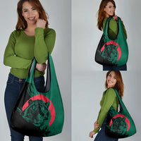 Bangladesh Bengal Tiger Grocery Bag with National Flag and Emblem Design