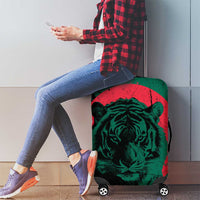 Bangladesh Bengal Tiger Luggage Cover with National Flag and Emblem Design