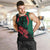 Bangladesh Bengal Tiger Men Tank Top with National Flag and Emblem Design