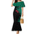 Bangladesh Bengal Tiger Mermaid Dress with National Flag and Emblem Design