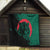 Bangladesh Bengal Tiger Quilt with National Flag and Emblem Design