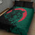 Bangladesh Bengal Tiger Quilt Bed Set with National Flag and Emblem Design