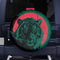 Bangladesh Bengal Tiger Spare Tire Cover with National Flag and Emblem Design