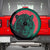 Bangladesh Bengal Tiger Spare Tire Cover with National Flag and Emblem Design