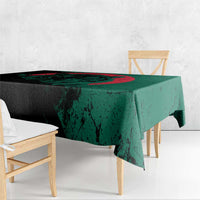 Bangladesh Bengal Tiger Tablecloth with National Flag and Emblem Design