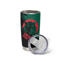 Bangladesh Bengal Tiger Tumbler Cup with National Flag and Emblem Design