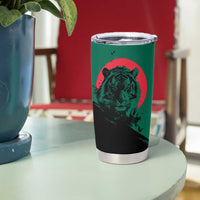 Bangladesh Bengal Tiger Tumbler Cup with National Flag and Emblem Design