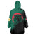 Bangladesh Bengal Tiger Wearable Blanket Hoodie with National Flag and Emblem Design