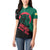 Bangladesh Bengal Tiger Women Polo Shirt with National Flag and Emblem Design