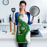 Ancient Order Of Hibernians Apron Celtic Cross Irish American Flag Heritage