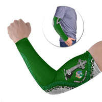 Ancient Order Of Hibernians Arm Sleeves Celtic Cross Irish American Flag Heritage