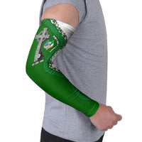 Ancient Order Of Hibernians Arm Sleeves Celtic Cross Irish American Flag Heritage