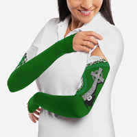 Ancient Order Of Hibernians Arm Sleeves Celtic Cross Irish American Flag Heritage