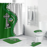 Ancient Order Of Hibernians Bathroom Set Celtic Cross Irish American Flag Heritage