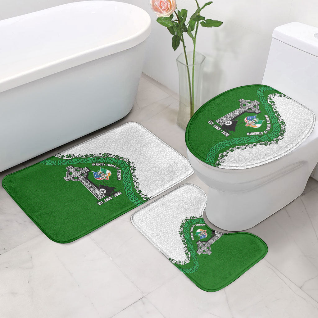Ancient Order Of Hibernians Bathroom Set Celtic Cross Irish American Flag Heritage