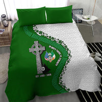 Ancient Order Of Hibernians Bedding Set Celtic Cross Irish American Flag Heritage