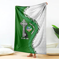 Ancient Order Of Hibernians Blanket Celtic Cross Irish American Flag Heritage