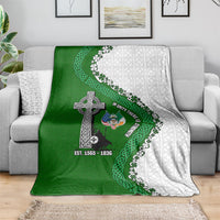 Ancient Order Of Hibernians Blanket Celtic Cross Irish American Flag Heritage
