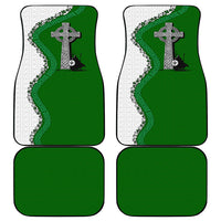 Ancient Order Of Hibernians Car Mats Celtic Cross Irish American Flag Heritage