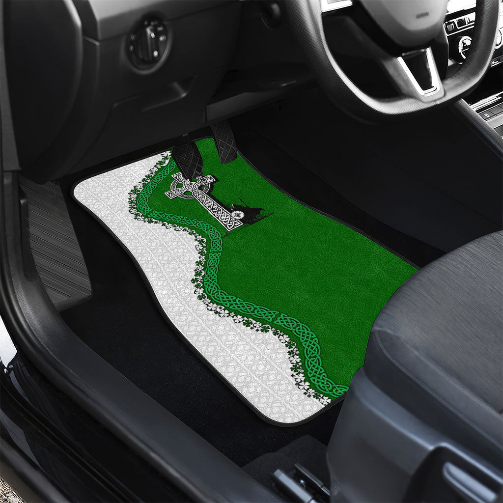 Ancient Order Of Hibernians Car Mats Celtic Cross Irish American Flag Heritage