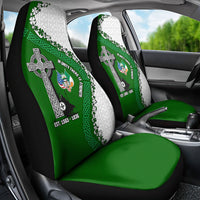 Ancient Order Of Hibernians Car Seat Cover Celtic Cross Irish American Flag Heritage