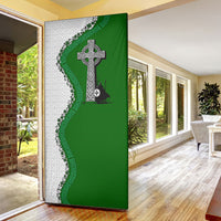 Ancient Order Of Hibernians Door Cover Celtic Cross Irish American Flag Heritage