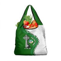 Ancient Order Of Hibernians Grocery Bag Celtic Cross Irish American Flag Heritage