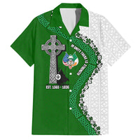 Ancient Order Of Hibernians Hawaiian Shirt Celtic Cross Irish American Flag Heritage