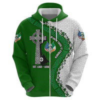 Ancient Order Of Hibernians Hoodie Celtic Cross Irish American Flag Heritage