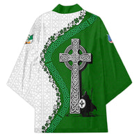Ancient Order Of Hibernians Kimono Celtic Cross Irish American Flag Heritage