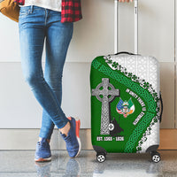 Ancient Order Of Hibernians Luggage Cover Celtic Cross Irish American Flag Heritage