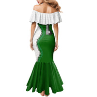 Ancient Order Of Hibernians Mermaid Dress Celtic Cross Irish American Flag Heritage