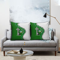 Ancient Order Of Hibernians Pillow Cover Celtic Cross Irish American Flag Heritage