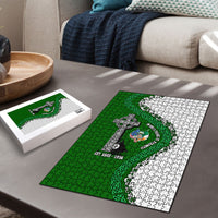 Ancient Order Of Hibernians Puzzle Celtic Cross Irish American Flag Heritage