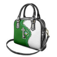 Ancient Order Of Hibernians Shoulder Handbag Celtic Cross Irish American Flag Heritage