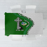 Ancient Order Of Hibernians Tablecloth Celtic Cross Irish American Flag Heritage
