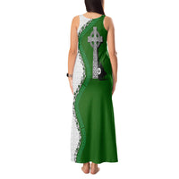 Ancient Order Of Hibernians Tank Maxi Dress Celtic Cross Irish American Flag Heritage