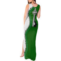 Ancient Order Of Hibernians Tank Maxi Dress Celtic Cross Irish American Flag Heritage