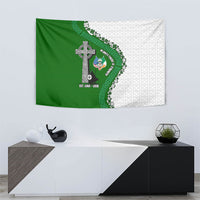 Ancient Order Of Hibernians Tapestry Celtic Cross Irish American Flag Heritage
