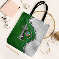 Ancient Order Of Hibernians Tote Bag Celtic Cross Irish American Flag Heritage