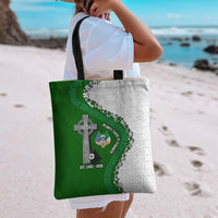 Ancient Order Of Hibernians Tote Bag Celtic Cross Irish American Flag Heritage