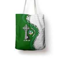 Ancient Order Of Hibernians Tote Bag Celtic Cross Irish American Flag Heritage