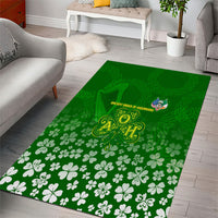 Ancient Order Of Hibernians Area Rug Irish Celtic Knotwork - Shamrock Harp